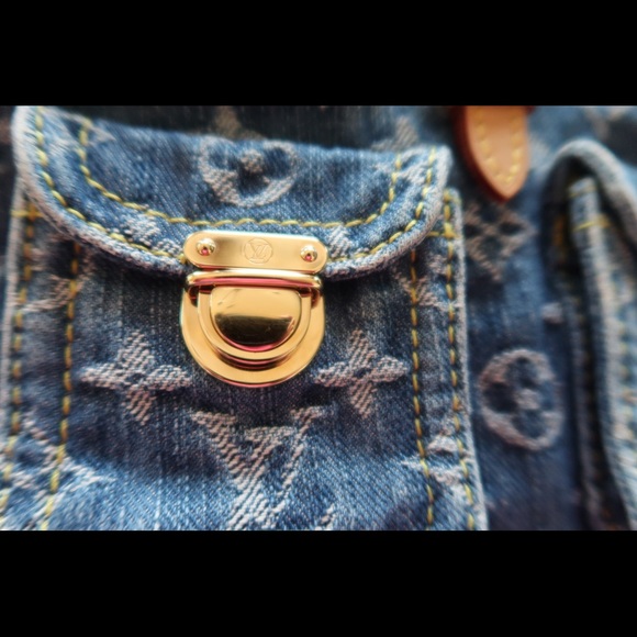 Rare LV denim mini backpack - Picture 2 of 8